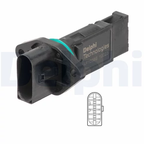 Merač hmotnosti vzduchu AF10386-12B1 /DELPHI/ - obr. 2