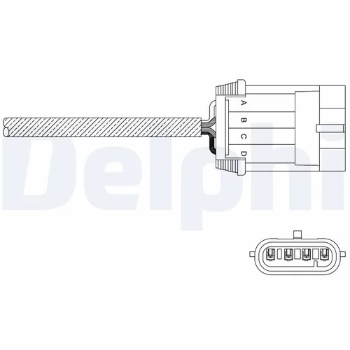 Lambda sonda DELPHI ES11053-12B1
