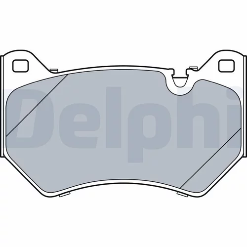 Sada brzdových platničiek kotúčovej brzdy LP3529 /DELPHI/ - obr. 1