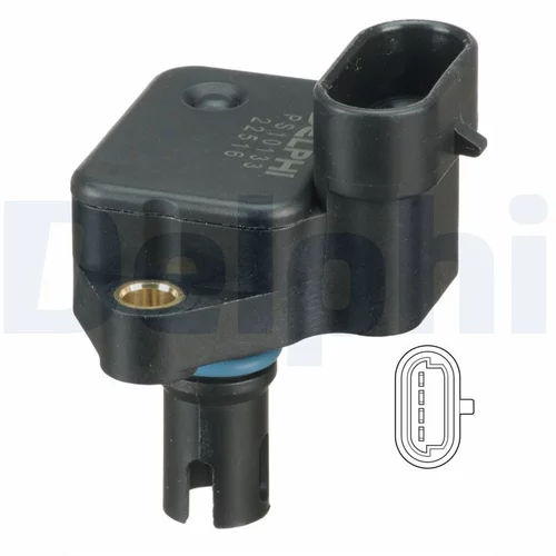 Snímač plniaceho tlaku PS10133 /DELPHI/ - obr. 1