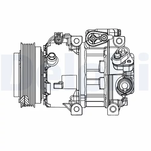 Kompresor klimatizácie DELPHI CS20415