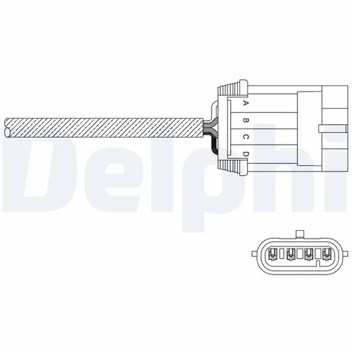 Lambda sonda DELPHI ES11055-12B1