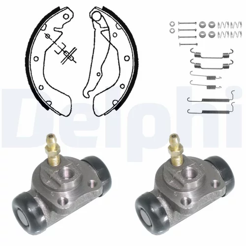 Sada brzdových čeľustí KP855 /DELPHI/ - obr. 1