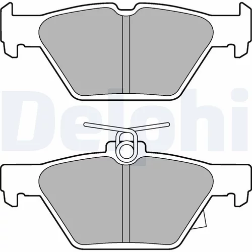 Sada brzdových platničiek kotúčovej brzdy LP3268 /DELPHI/ - obr. 1