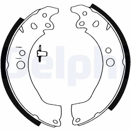 Sada brzdových čeľustí LS1389 /DELPHI/ - obr. 1
