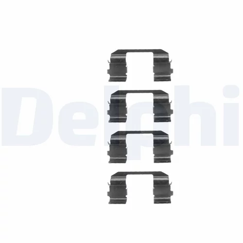 Sada príslušenstva obloženia kotúčovej brzdy DELPHI LX0214