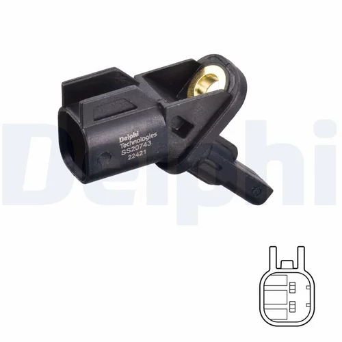 Snímač počtu otáčok kolesa SS20743 /DELPHI/ - obr. 1