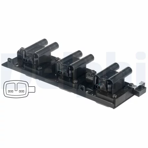 Zapaľovacia cievka GN10464-12B1 /DELPHI/ - obr. 1