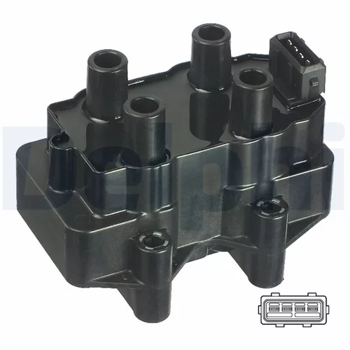 Zapaľovacia cievka GN10488-12B1 /DELPHI/ - obr. 1