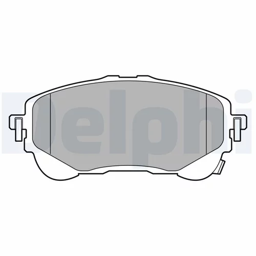 Sada brzdových platničiek kotúčovej brzdy LP3609 /DELPHI/ - obr. 1