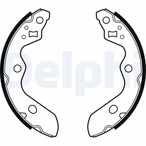 Sada brzdových čeľustí LS2156 /DELPHI/ - obr. 1