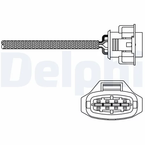Lambda sonda ES10790-12B1 /DELPHI/ - obr. 2