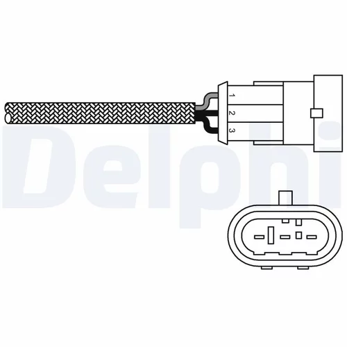 Lambda sonda ES10971-12B1 /DELPHI/ - obr. 2