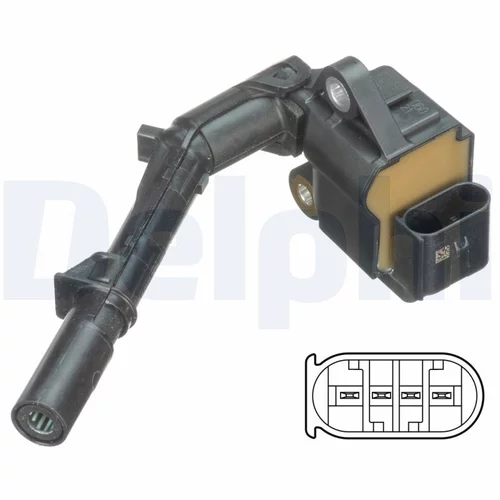 Zapaľovacia cievka GN10690-12B1 /DELPHI/ - obr. 1