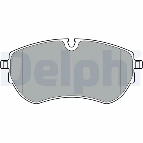 Sada brzdových platničiek kotúčovej brzdy LP3406 /DELPHI/ - obr. 1