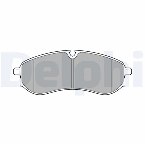 Sada brzdových platničiek kotúčovej brzdy LP3641 /DELPHI/ - obr. 1