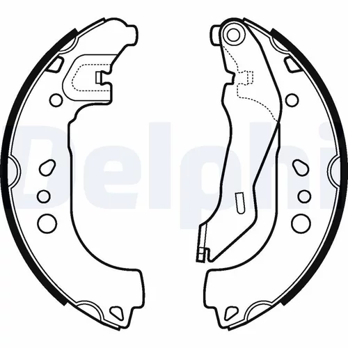 Sada brzdových čeľustí LS2107 /DELPHI/ - obr. 1
