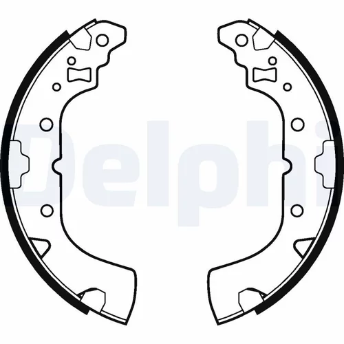Sada brzdových čeľustí LS2113 /DELPHI/ - obr. 2