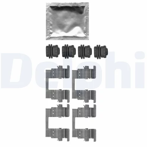 Sada príslušenstva obloženia kotúčovej brzdy LX0666 /DELPHI/ - obr. 1
