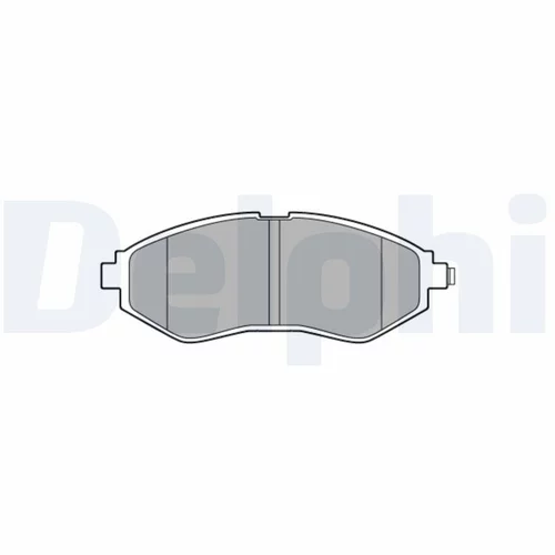 Sada brzdových platničiek kotúčovej brzdy LP3594 /DELPHI/ - obr. 1
