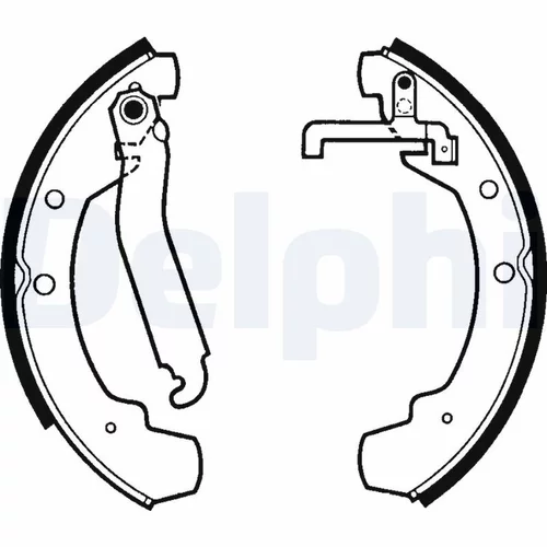 Sada brzdových čeľustí LS1305 /DELPHI/ - obr. 2