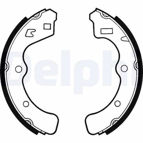 Sada brzdových čeľustí LS1316 /DELPHI/ - obr. 1