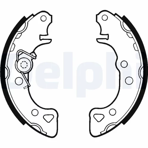 Sada brzdových čeľustí LS1319 /DELPHI/ - obr. 2