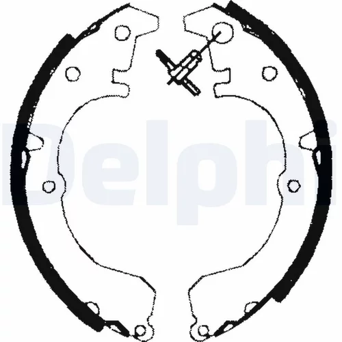 Sada brzdových čeľustí LS1602 /DELPHI/ - obr. 1
