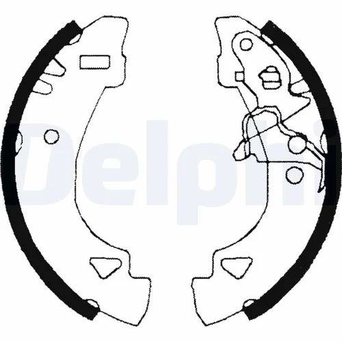 Sada brzdových čeľustí LS1860 /DELPHI/ - obr. 1