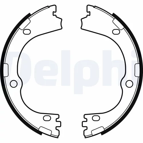 Sada brzd. čeľustí parkov. brzdy LS2166 /DELPHI/ - obr. 1