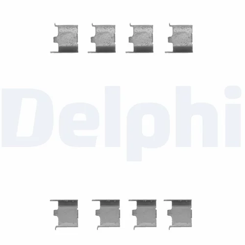 Sada príslušenstva obloženia kotúčovej brzdy DELPHI LX0147
