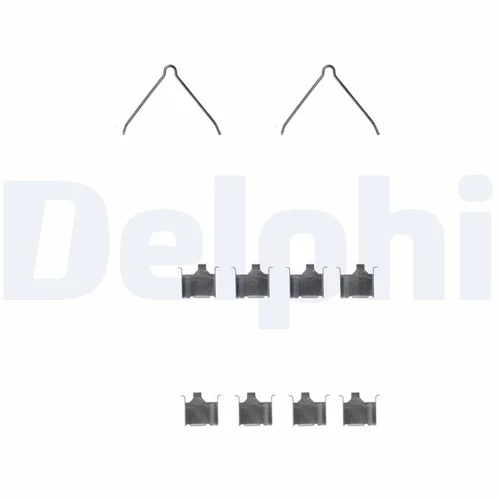 Sada príslušenstva obloženia kotúčovej brzdy LX0229 /DELPHI/ - obr. 1