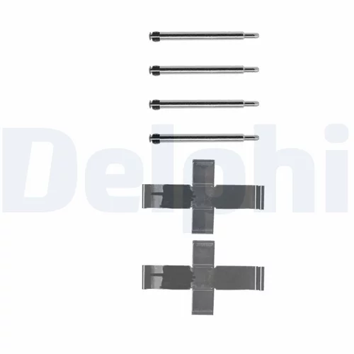 Sada príslušenstva obloženia kotúčovej brzdy LX0274 /DELPHI/ - obr. 1