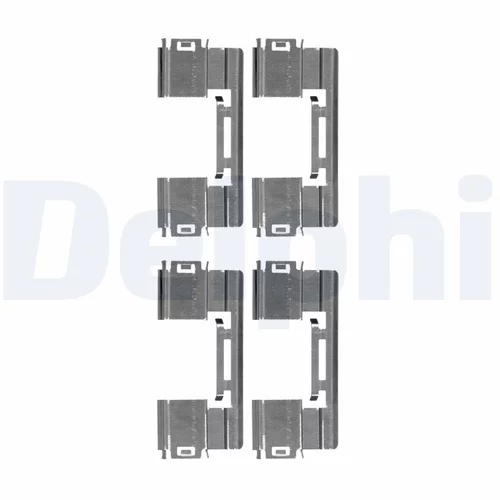 Sada príslušenstva obloženia kotúčovej brzdy LX0551 /DELPHI/ - obr. 1