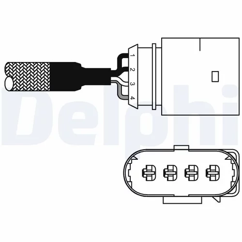 Lambda sonda ES10978-12B1 /DELPHI/ - obr. 2