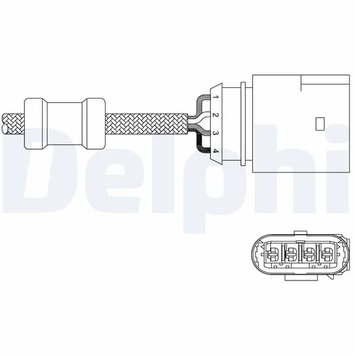 Lambda sonda ES20348-12B1 /DELPHI/ - obr. 1