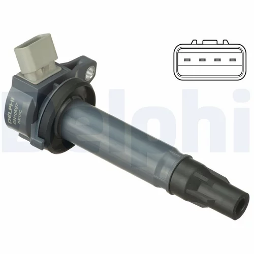 Zapaľovacia cievka GN10597-12B1 /DELPHI/ - obr. 1