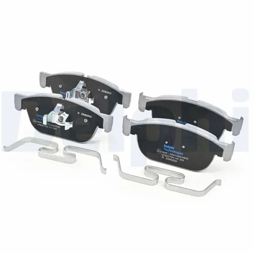 Sada brzdových platničiek kotúčovej brzdy LP5077EV /DELPHI/ - obr. 3
