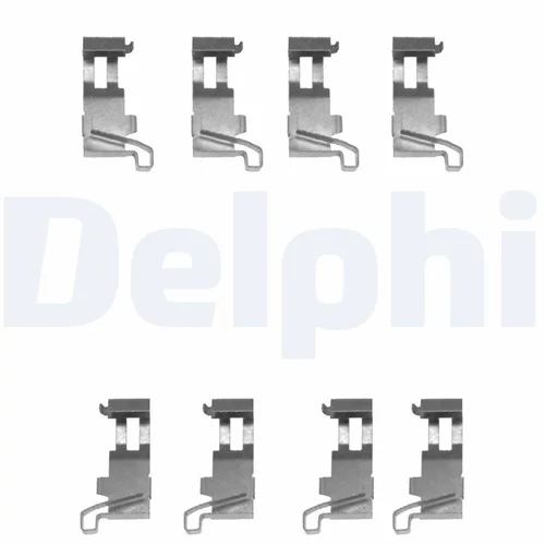Sada príslušenstva obloženia kotúčovej brzdy DELPHI LX0361