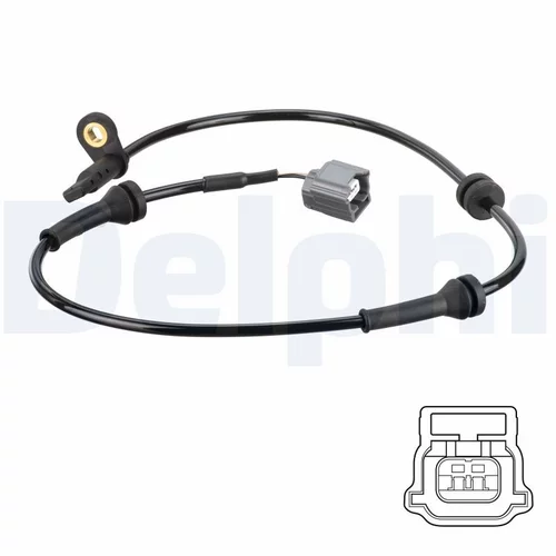 Snímač počtu otáčok kolesa SS20802 /DELPHI/ - obr. 1