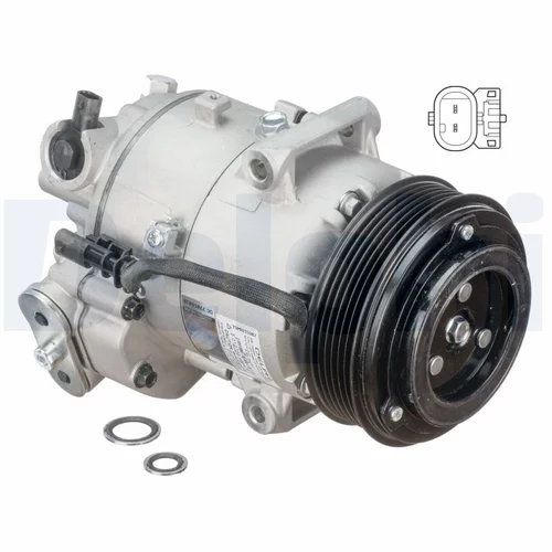 Kompresor klimatizácie TSP0155987 /DELPHI/ - obr. 2