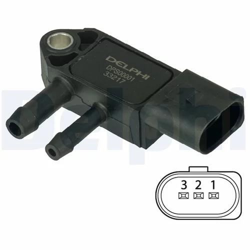 Snímač tlaku výfukových plynov DPS00001 /DELPHI/ - obr. 1