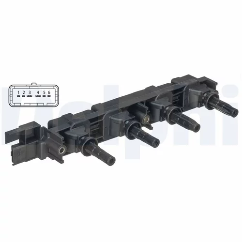Zapaľovacia cievka GN10502-12B1 /DELPHI/ - obr. 1