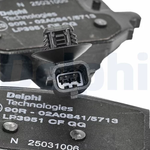 Sada brzdových platničiek kotúčovej brzdy LP3951 /DELPHI/ - obr. 2
