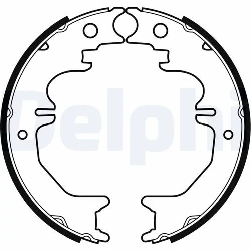 Sada brzdových čeľustí LS2053 /DELPHI/ - obr. 1