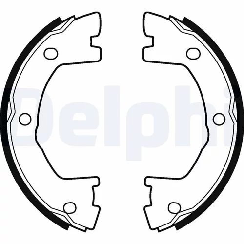 Sada brzdových čeľustí LS2115 /DELPHI/ - obr. 2