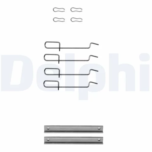 Sada príslušenstva obloženia kotúčovej brzdy LX0113 /DELPHI/ - obr. 1