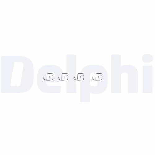 Sada príslušenstva obloženia kotúčovej brzdy LX0314 /DELPHI/ - obr. 1