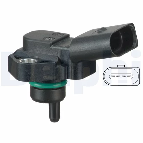Senzor tlaku nastavenia výšky PS10178 /DELPHI/ - obr. 1