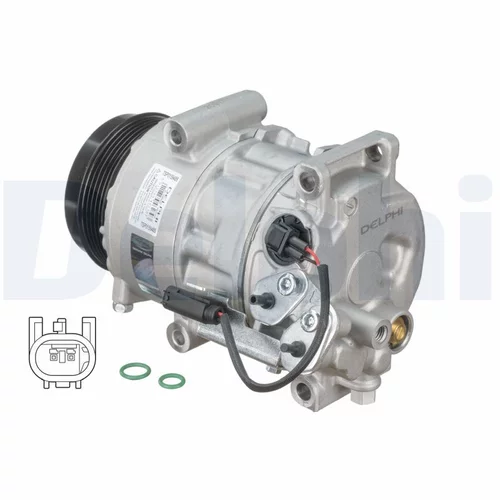 Kompresor klimatizácie TSP0159485 /DELPHI/ - obr. 2